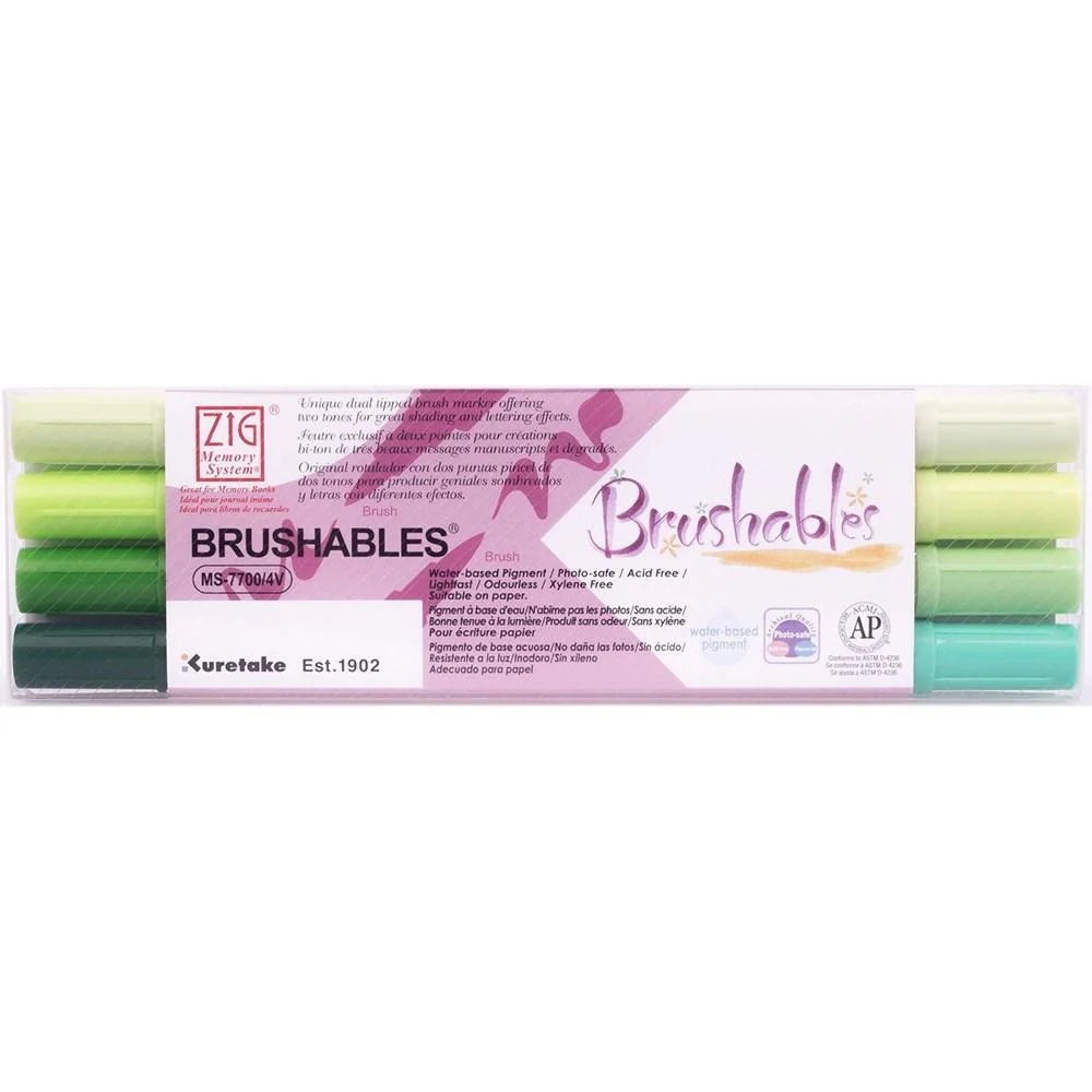 Zestaw Pisaków Kuretake Zig Brushables - Image 3