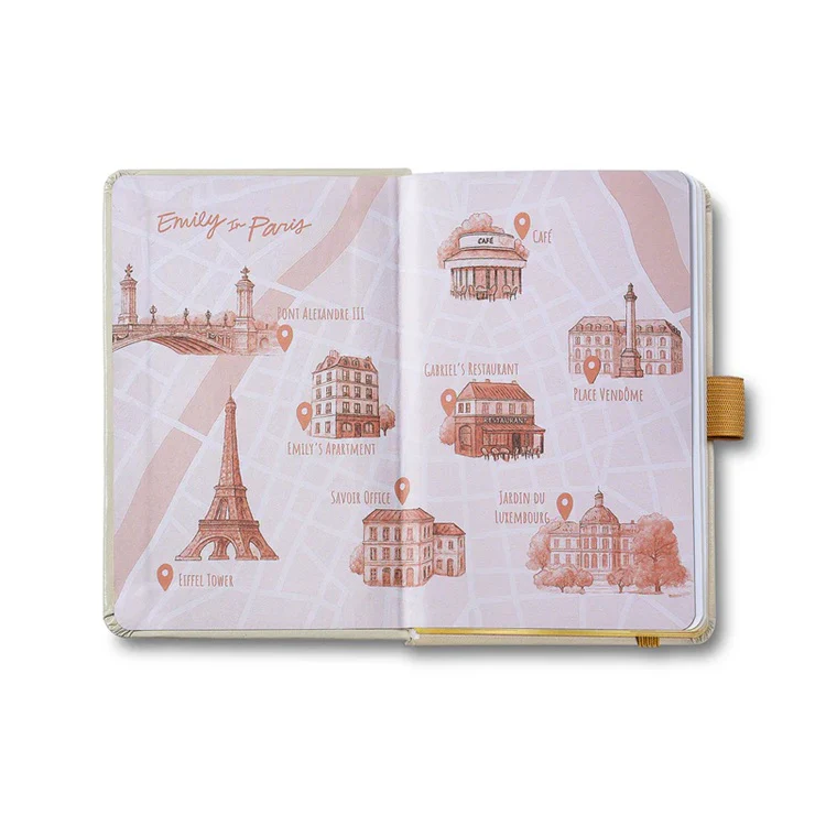 Zestaw prezentowy: Emily in Paris: Champagne Gold | Długopis + notatnik - Image 20