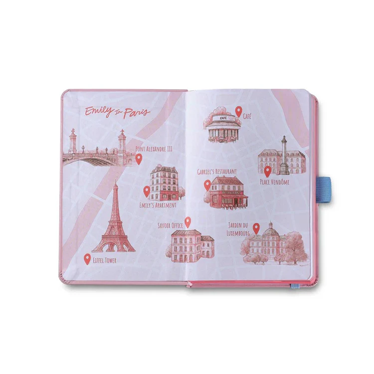 Zestaw prezentowy: Emily in Paris Pink | Długopis Sentinel + notatnik - Image 17