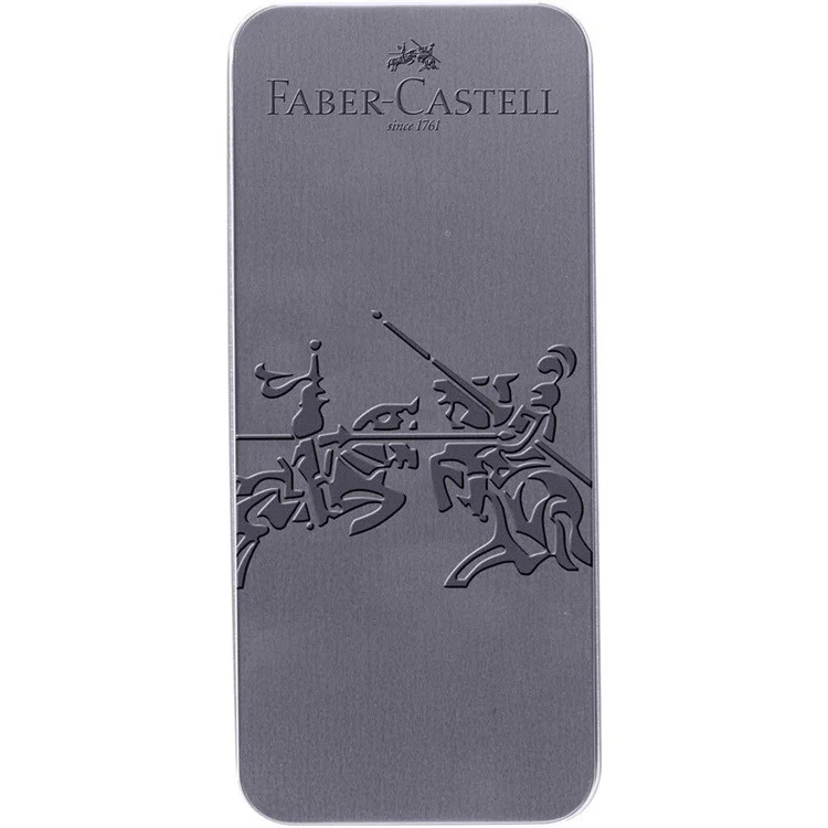 Zestaw prezentowy Faber-Castell Grip 2011 Dapple Gray - Pióro wieczne i długopis - Image 2