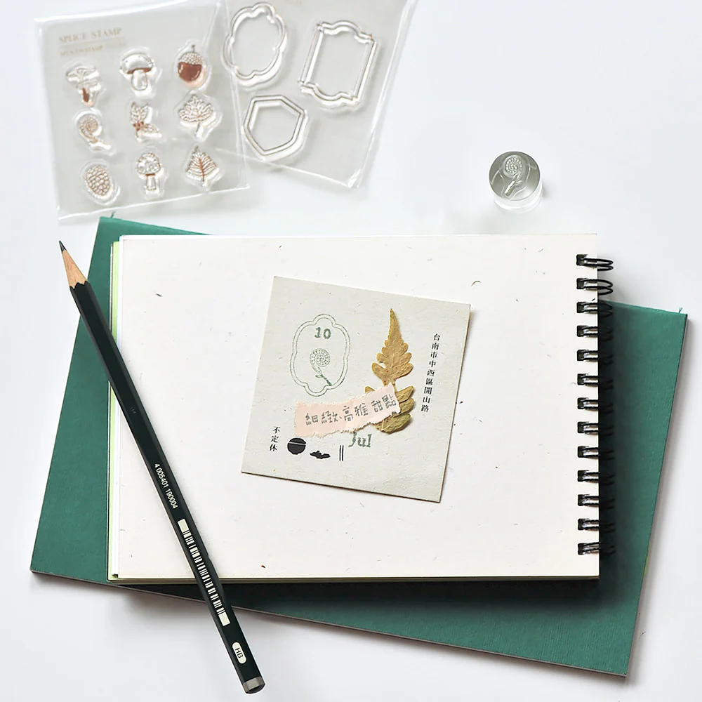 Zestaw stempli silikonowych Icon | Ramki - Image 3