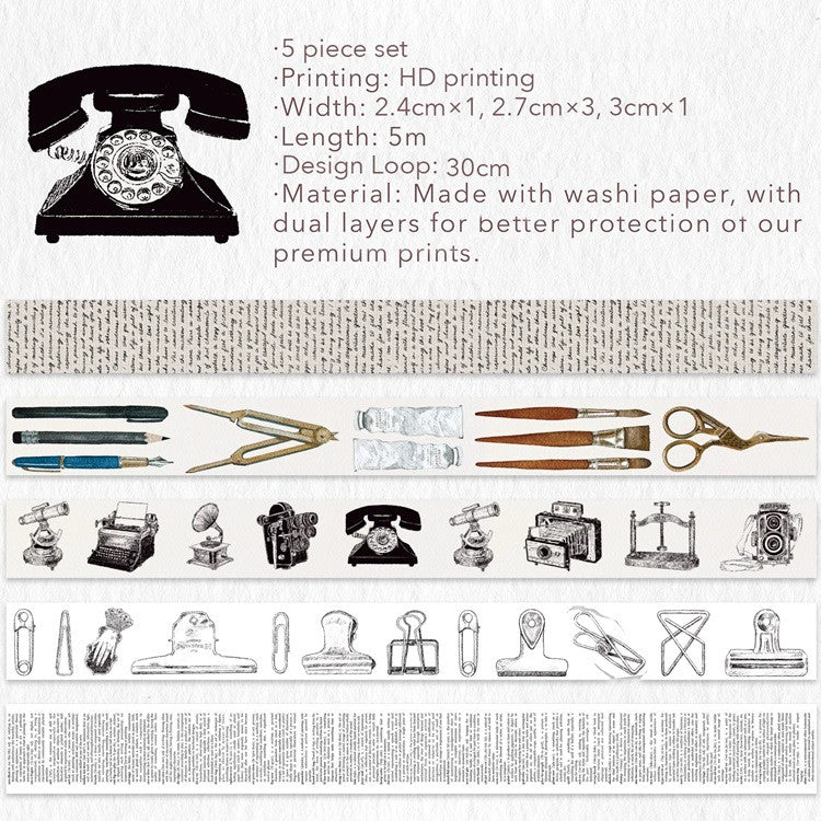 Zestaw taśm Washi | Happy Journaling - Image 10