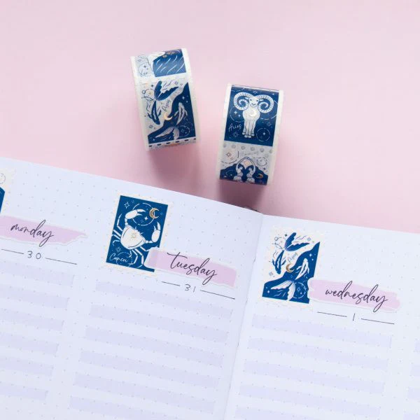 Zestaw Taśm washi Willwa | Znaki zodiaku - Image 2