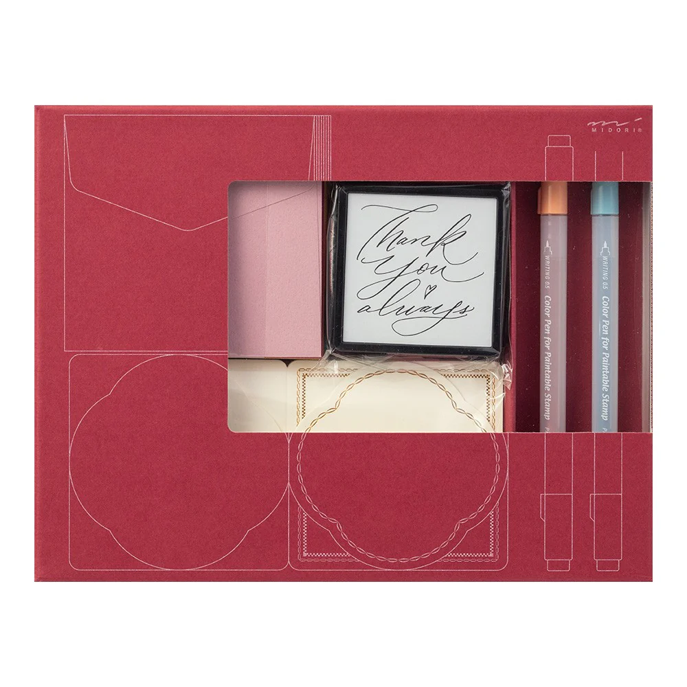 Zestaw z pieczątką Paintable Stamp: Thank You - Edycja Limitowana 70th - Image 2