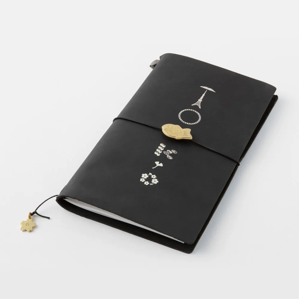 Zestaw zawieszek Traveler's Notebook Brass Charm Edycja Limitowana | Tokyo 2024 - Image 4